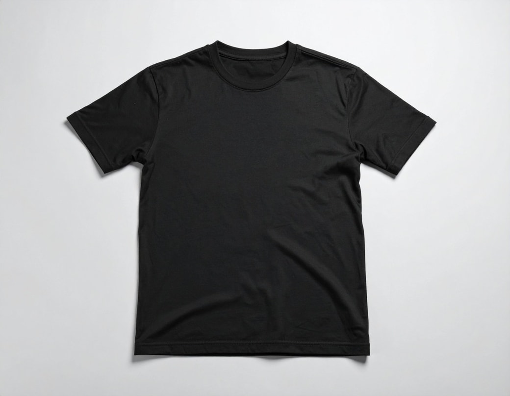 黒いTシャツ