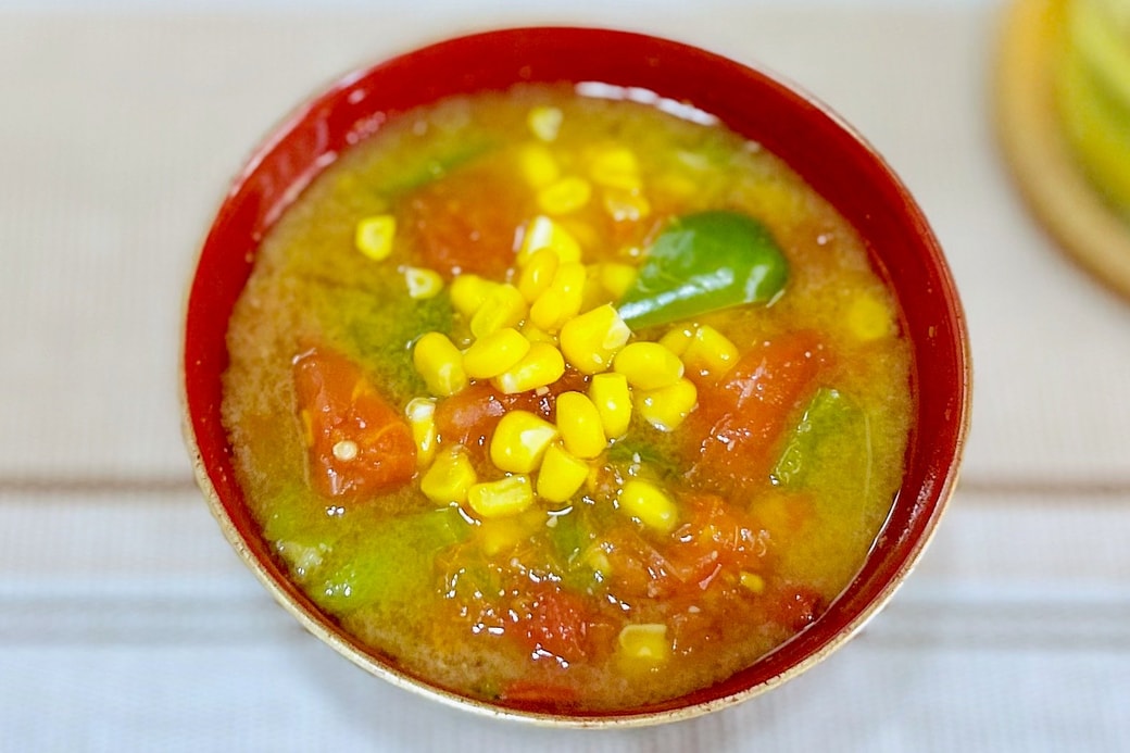 トマトのみそ汁