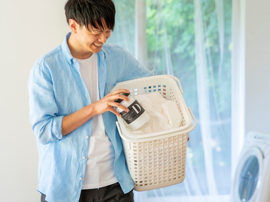 夏には粉洗剤