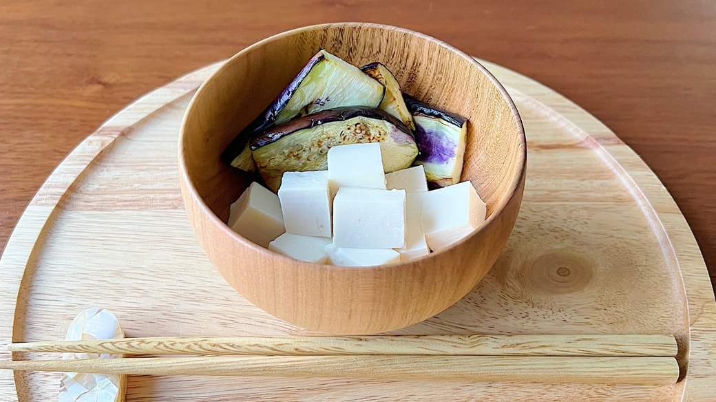 ナスと豆腐