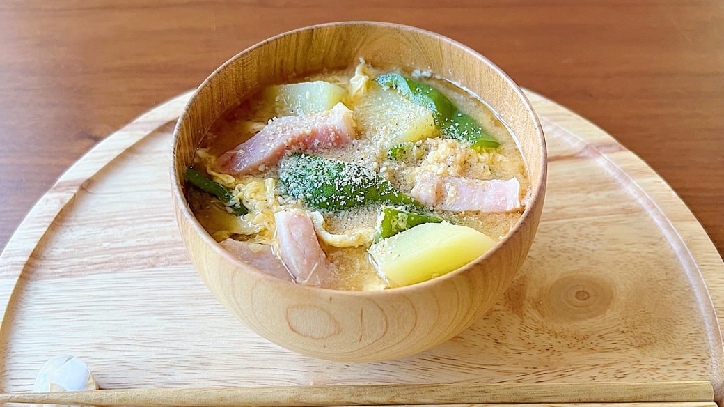 じゃがいものみそ汁