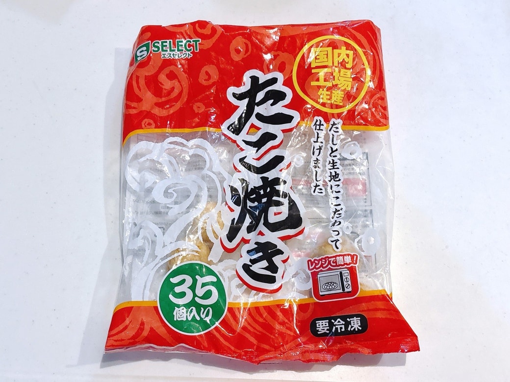 冷凍のたこ焼き