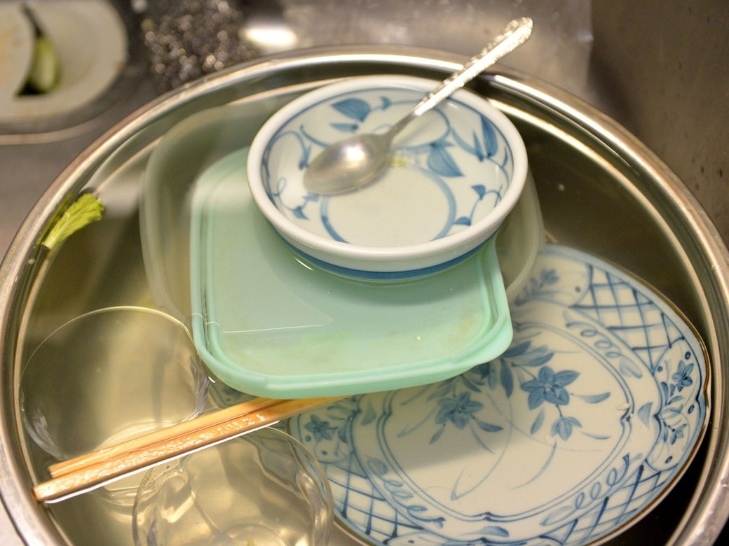 洗い桶を使う