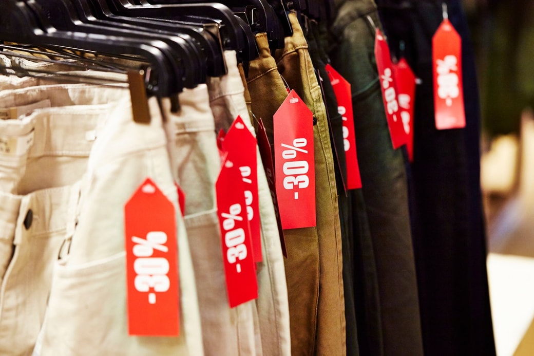 夏衣料のセール品