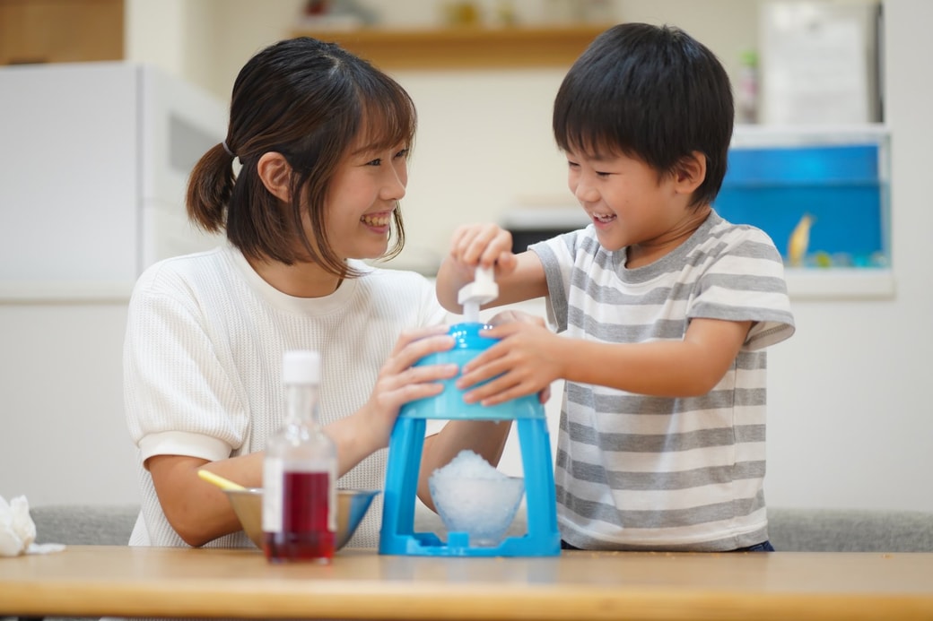 自宅でかき氷を作る