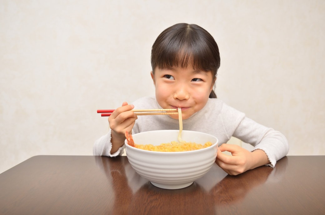 休日は麺類がメイン