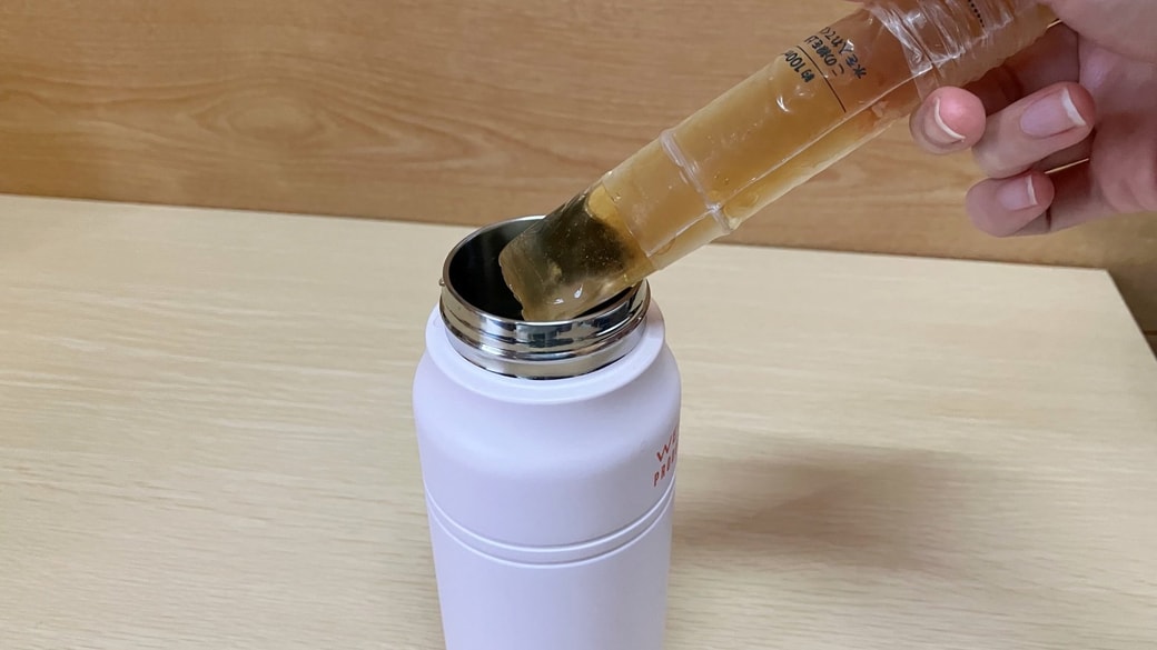 凍らせた氷棒