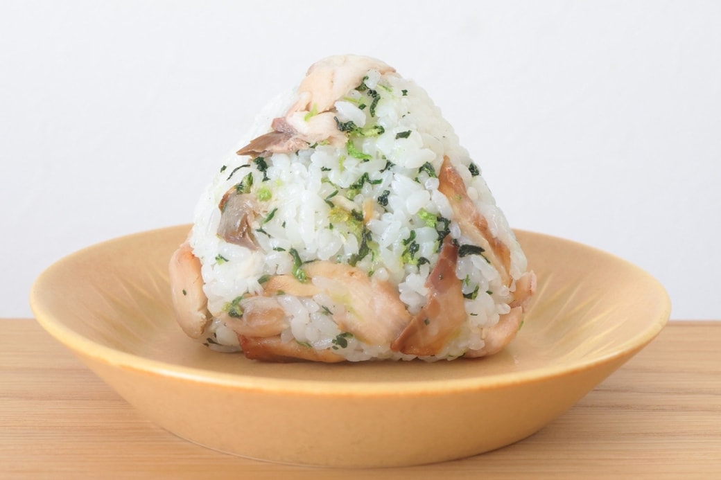 「ひろしと焼きサバのおにぎり」
