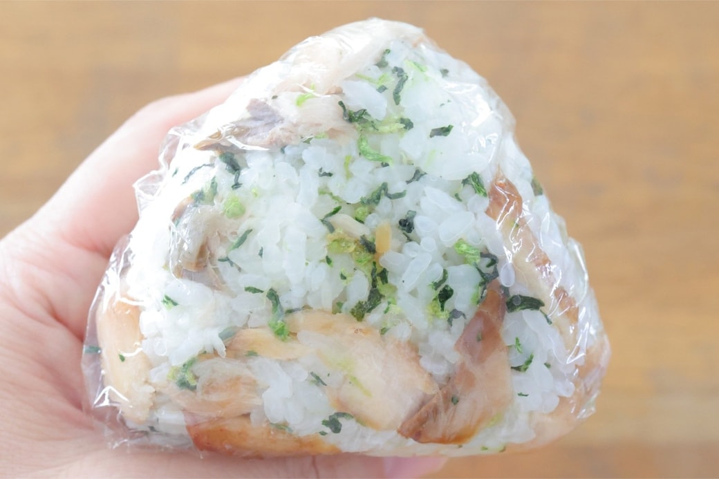 「ひろしと焼きサバのおにぎり」