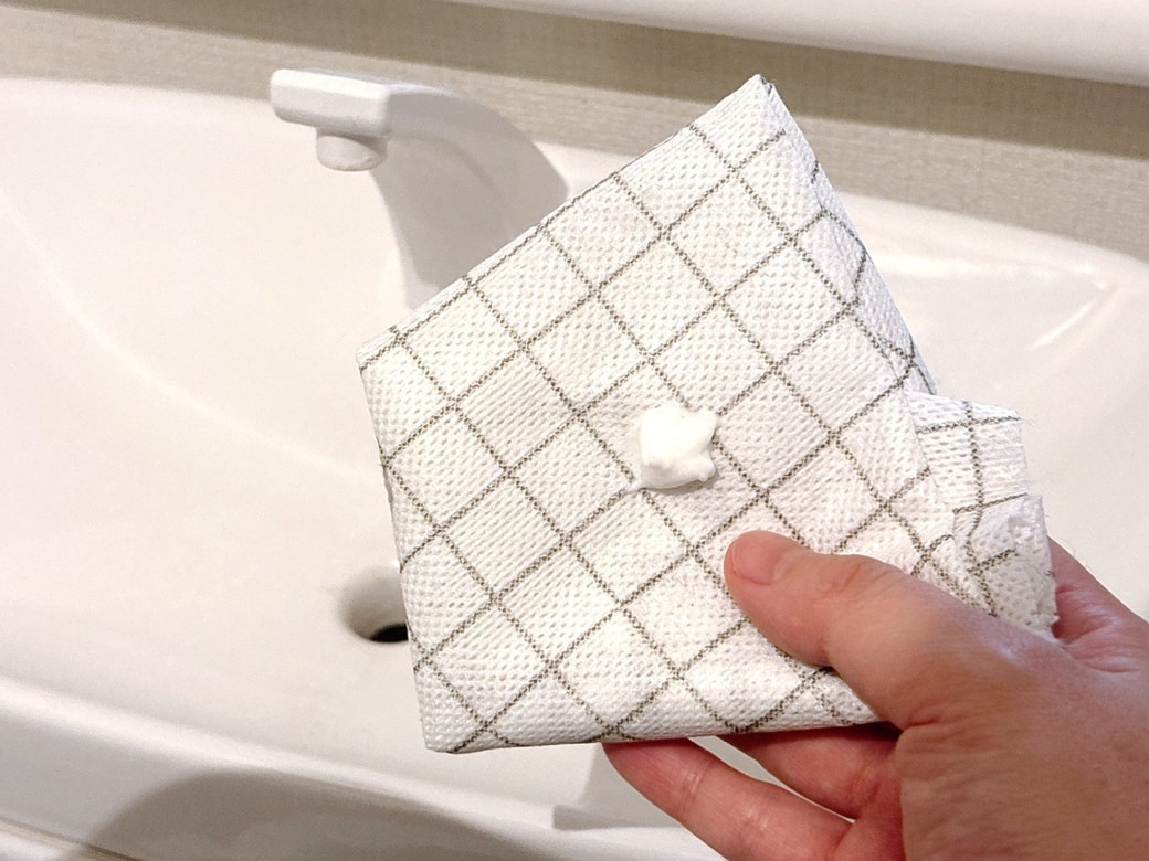 歯磨き粉は少量で十分
