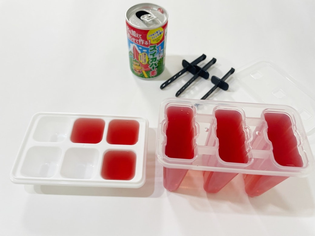 余った分は製氷器に入れる