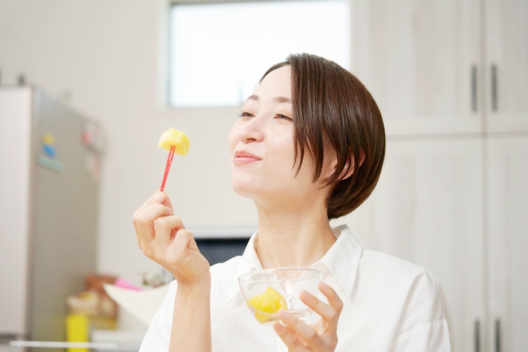 甘いパイナップル