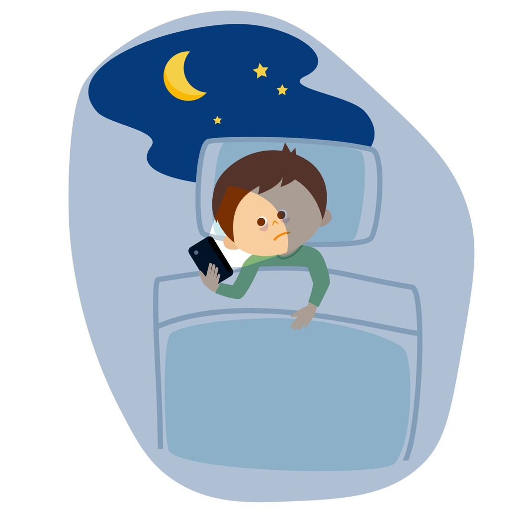 夜更かしイメージ