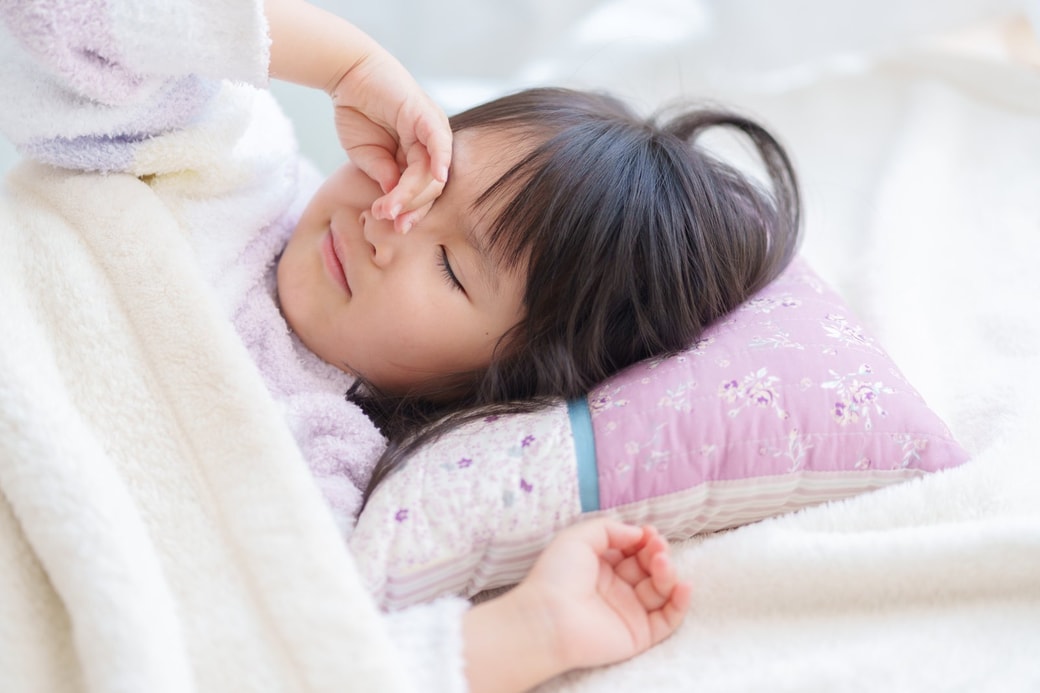 眠たい子ども