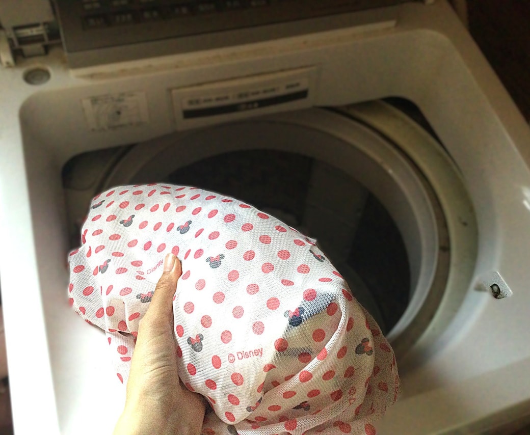 スニーカーを脱水する