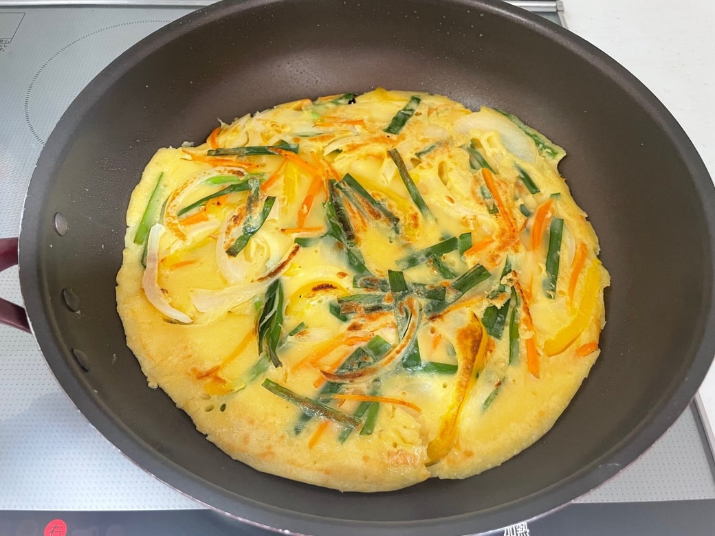両面焼く