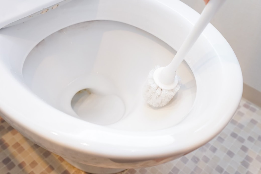 ブラシ洗いに水を使いすぎるのはNG