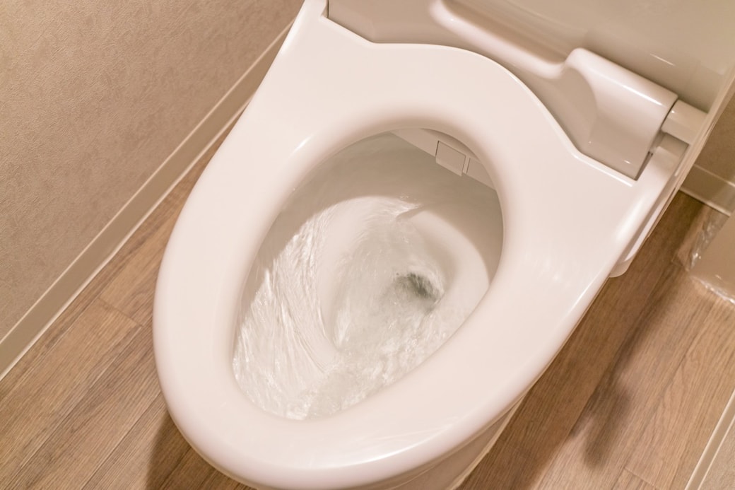 掃除中に水を流しすぎるのはNG