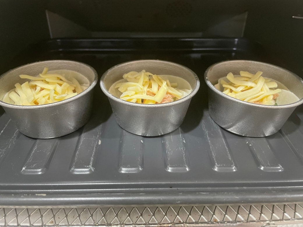 トースターで焼く