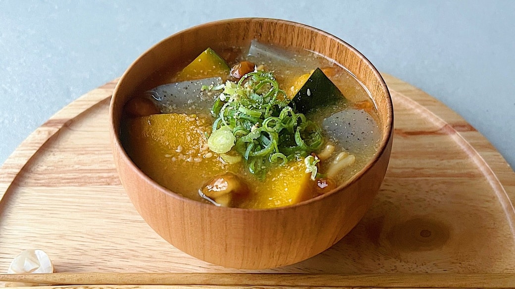 かぼちゃみそ汁