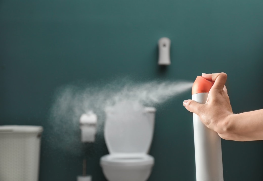 トイレの消臭剤をスプレーにする