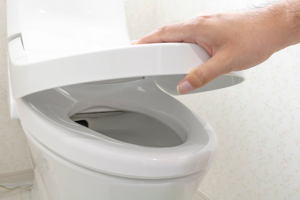 洋式トイレの便座