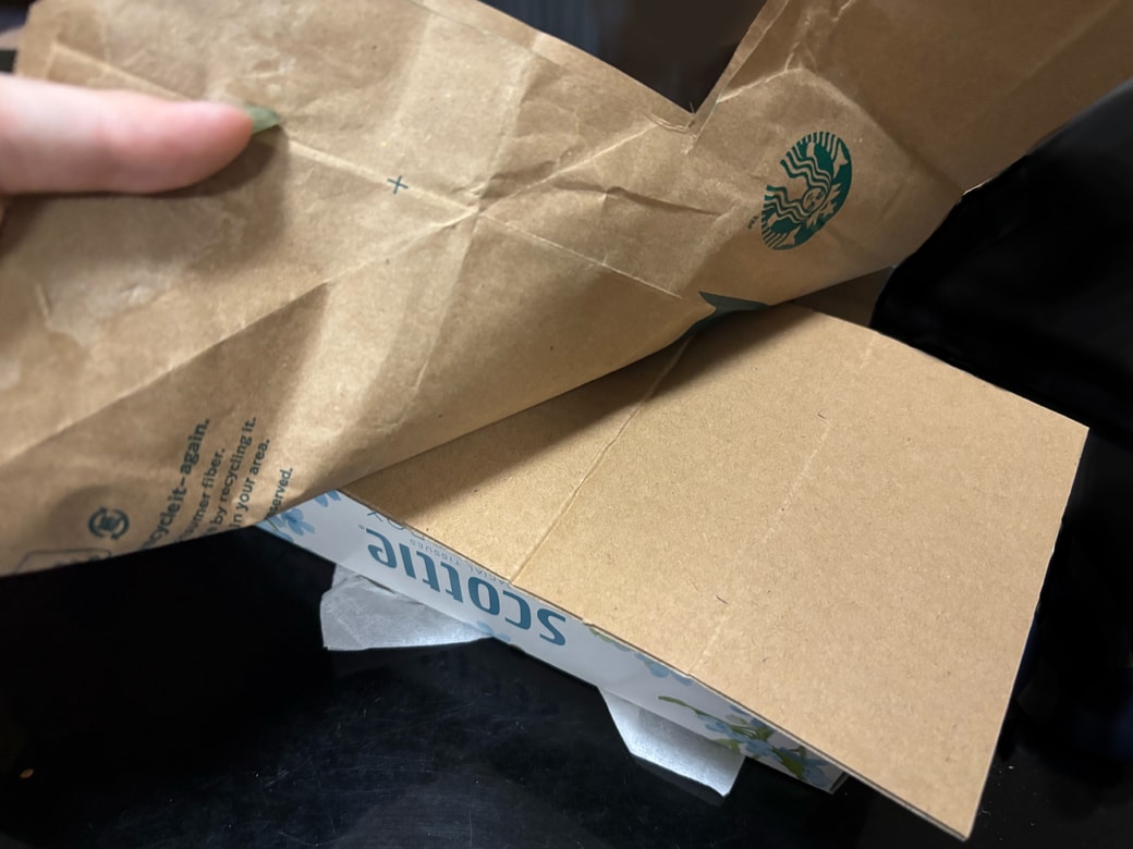 厚紙敷きましょう