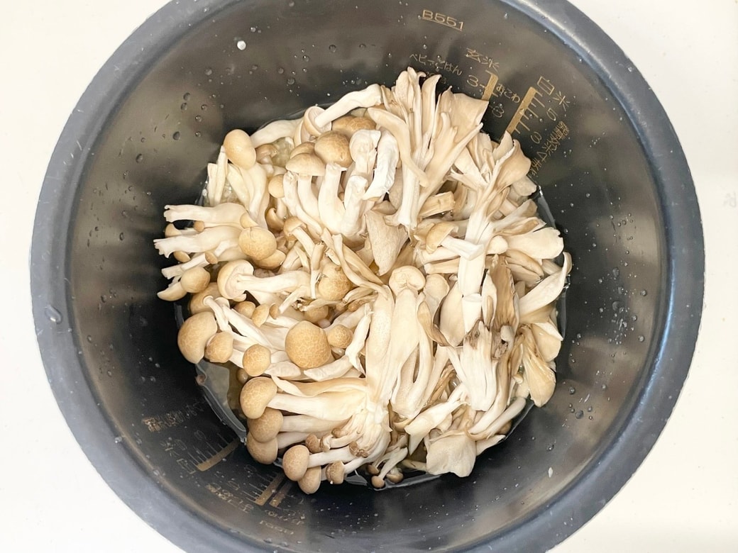 きのこの炊き込みご飯