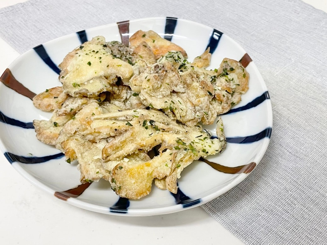 舞茸の磯部揚げ