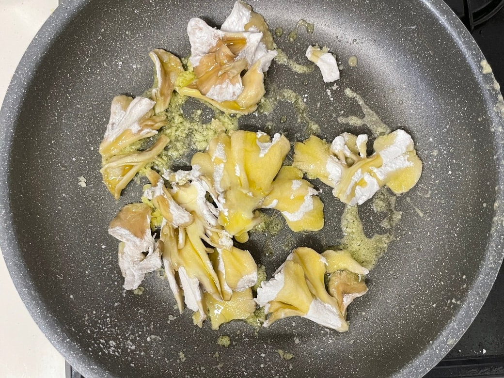 舞茸の磯部揚げ