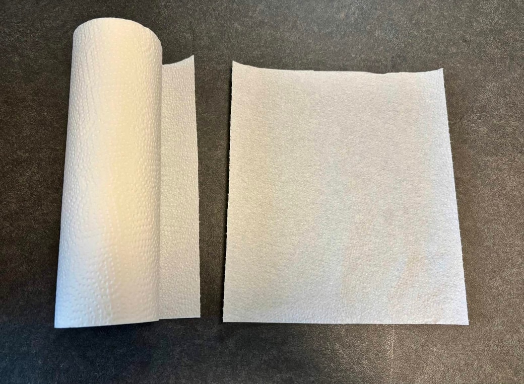 キッチンペーパー1枚