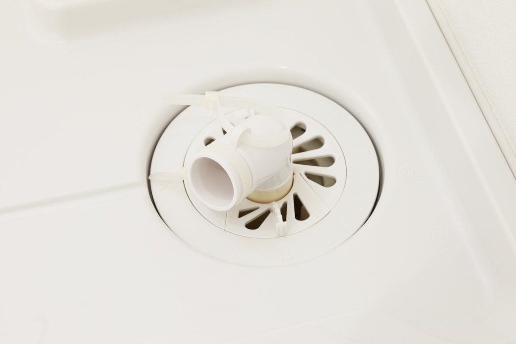 洗濯機の排水口