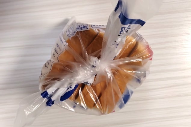 1回結んだところ