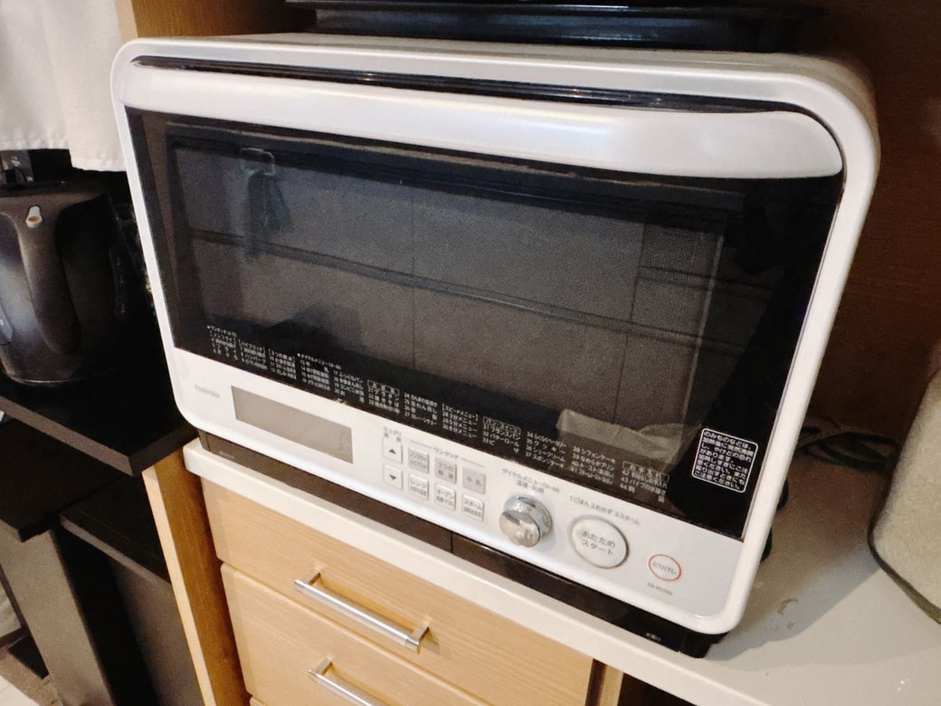 東芝製の電子レンジ