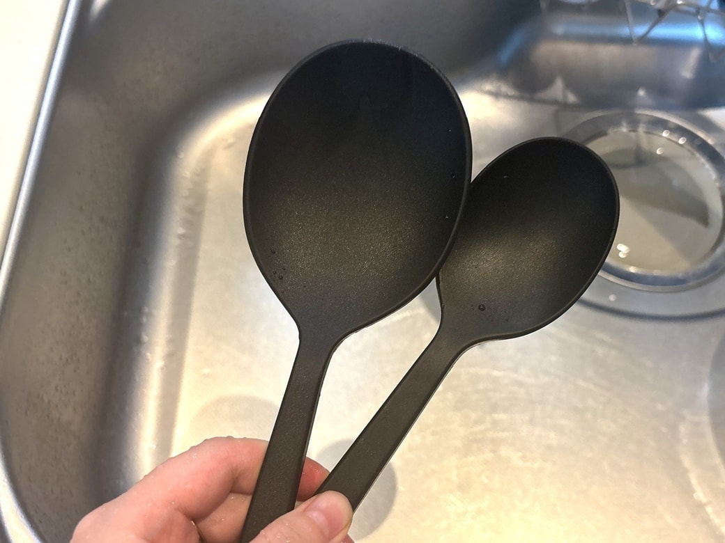 お手入れ後のシリコン調理器具