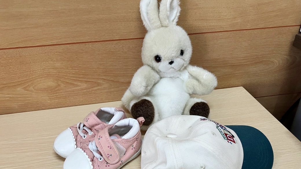 ぬいぐるみや子供の靴