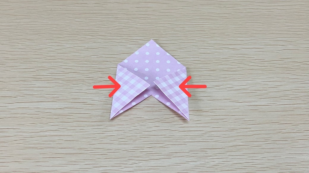 折りこんだ折り紙