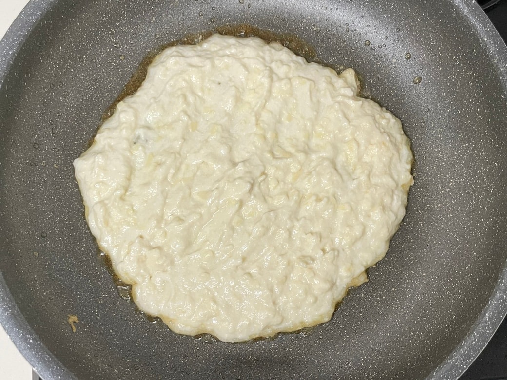 豆腐チーズチヂミ