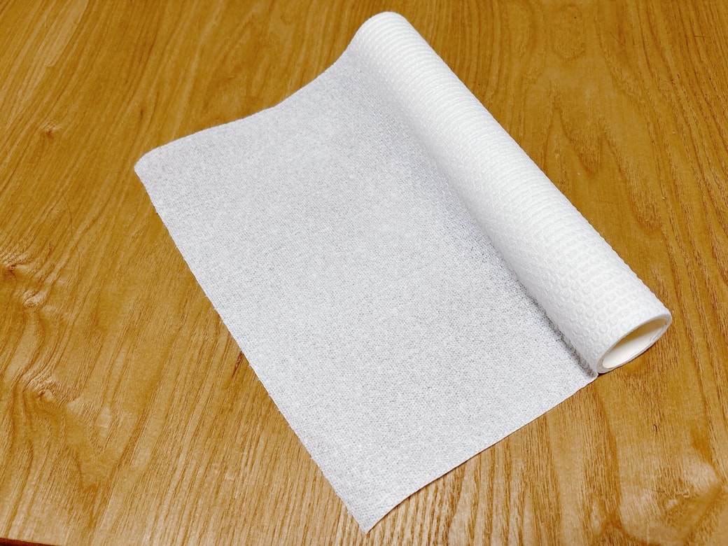 キッチンペーパーは洗って使える物を利用