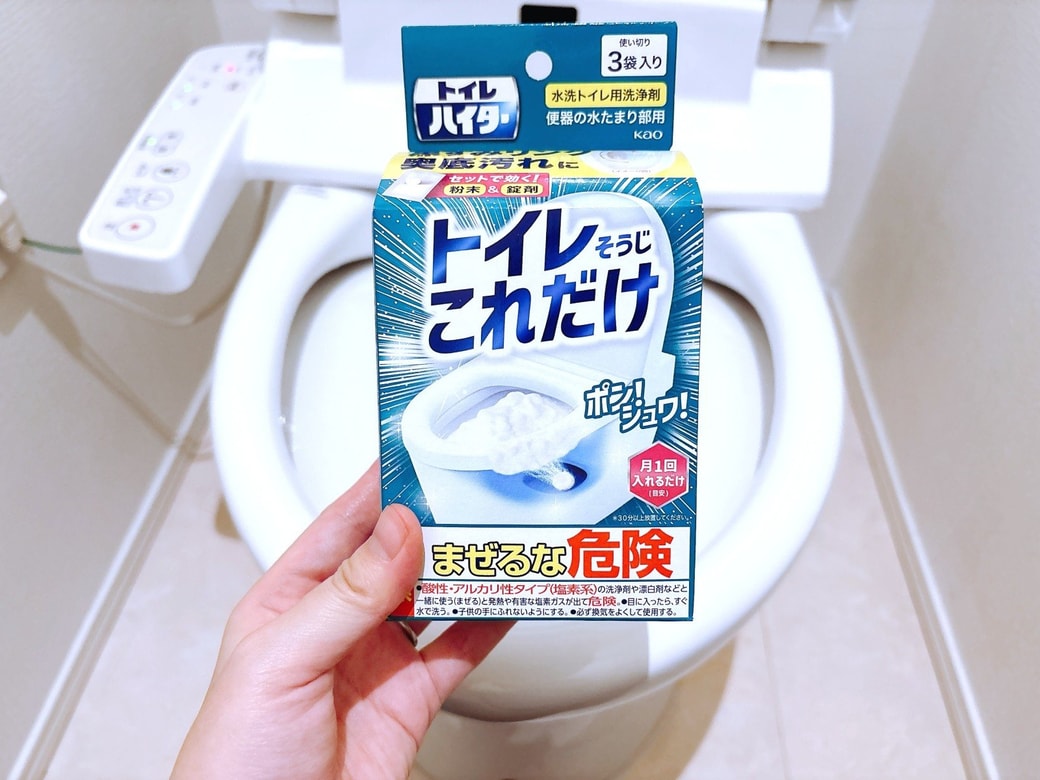 花王の「トイレそうじ これだけ」には注意事項も