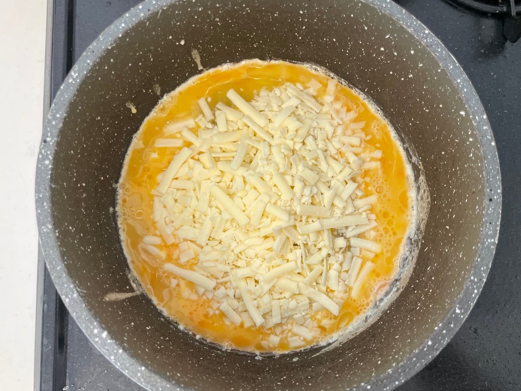 和風チーたま丼