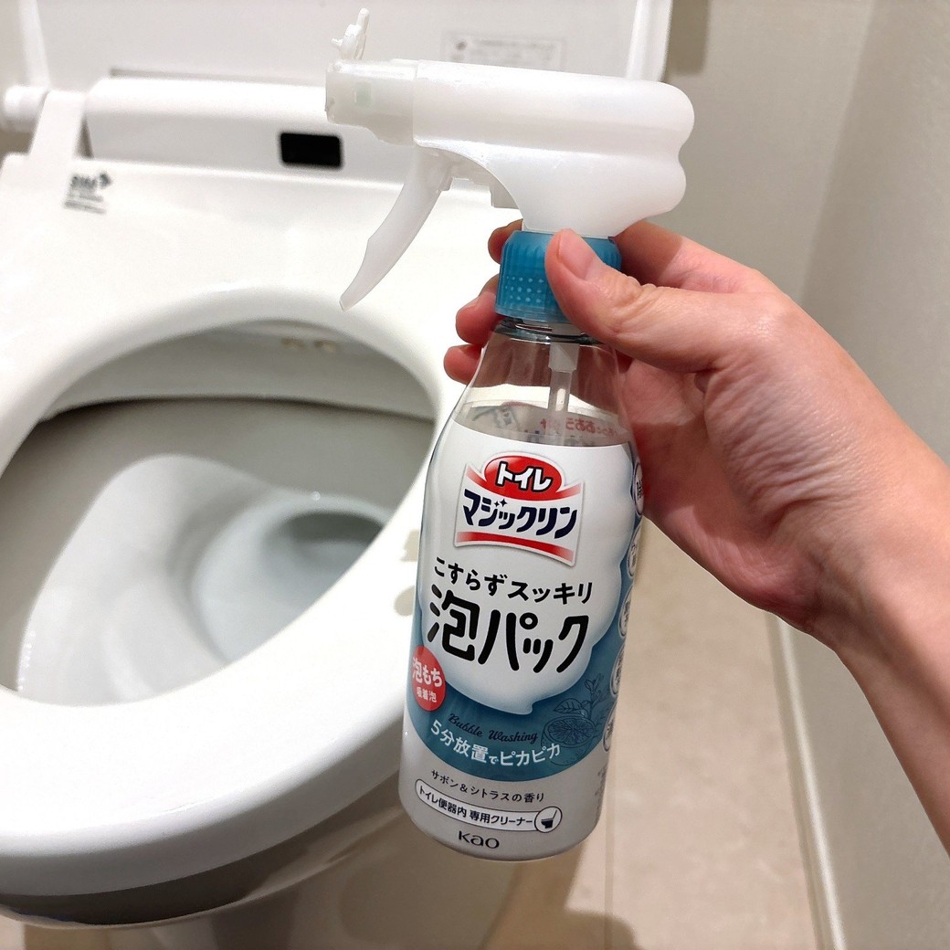 花王「トイレマジックリン こすらずスッキリ泡パック」