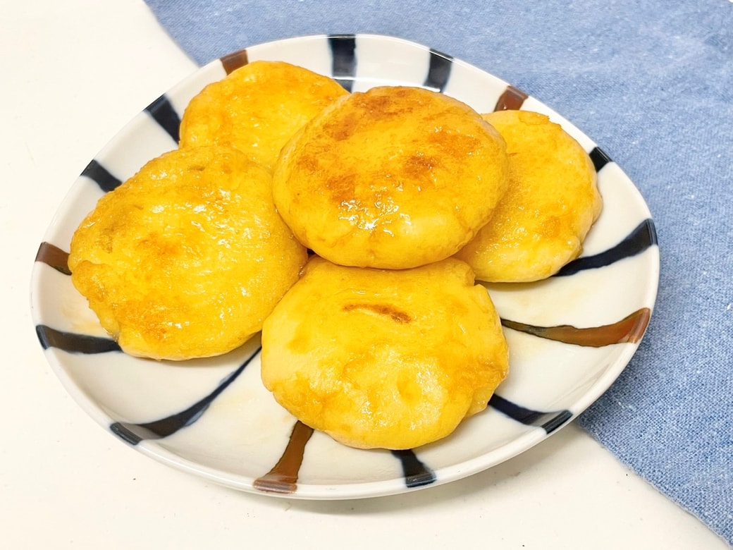 砂糖醤油バターじゃがもち