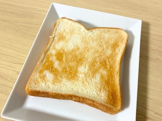食パン冷凍比較(アルミホイル)