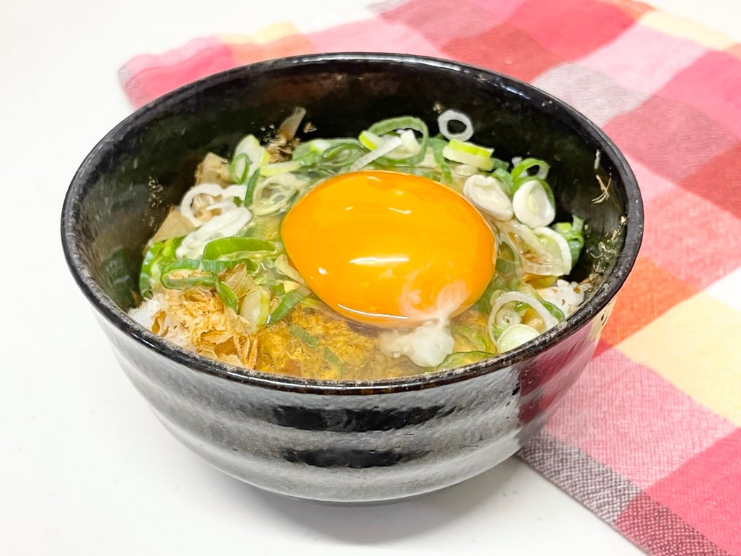わさび醤油TKG