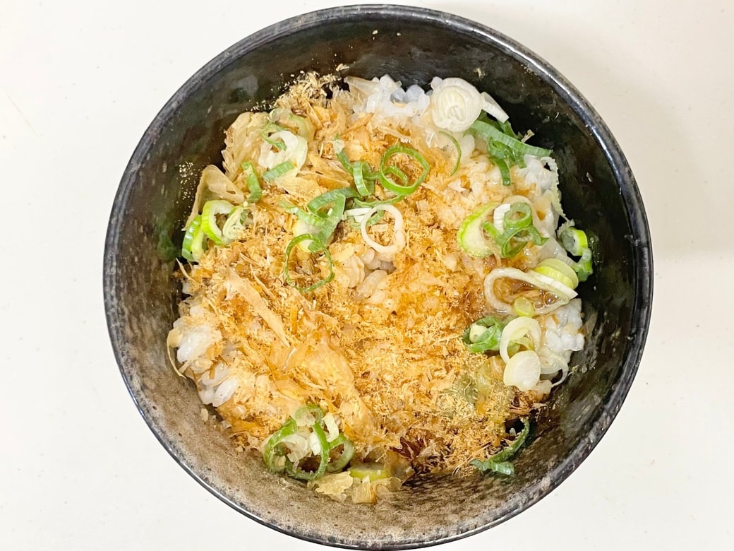 わさび醤油TKG