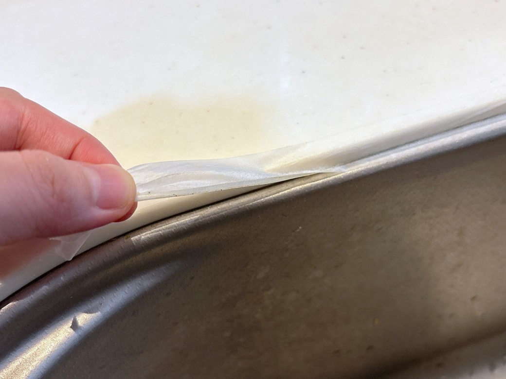 テープは定期的に貼り変えて