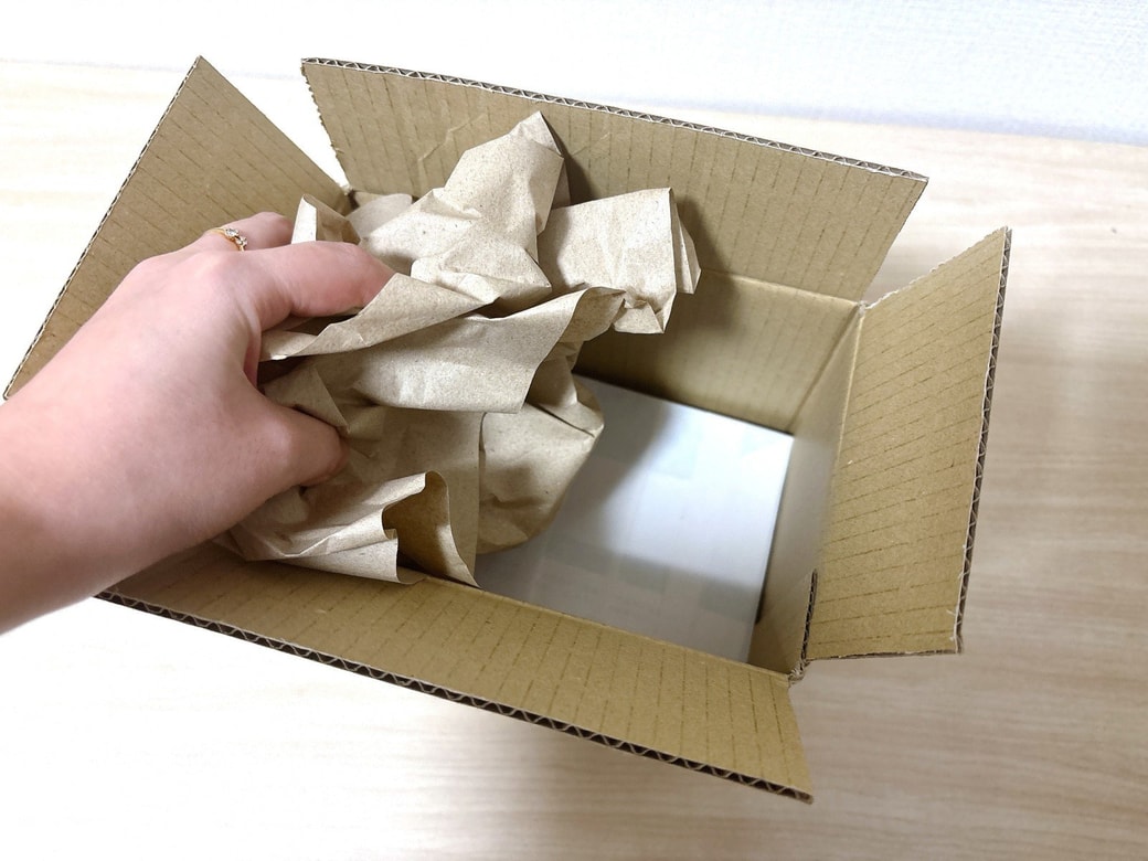 商品発送時の梱包材に使う