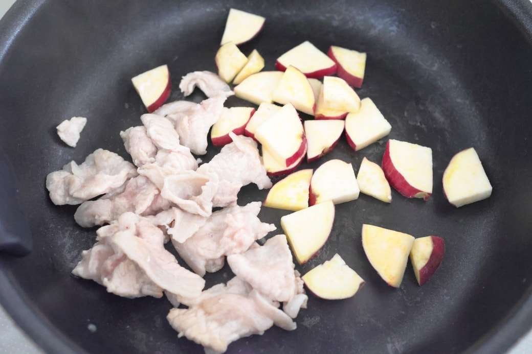 豚肉とさつまいものおにぎり