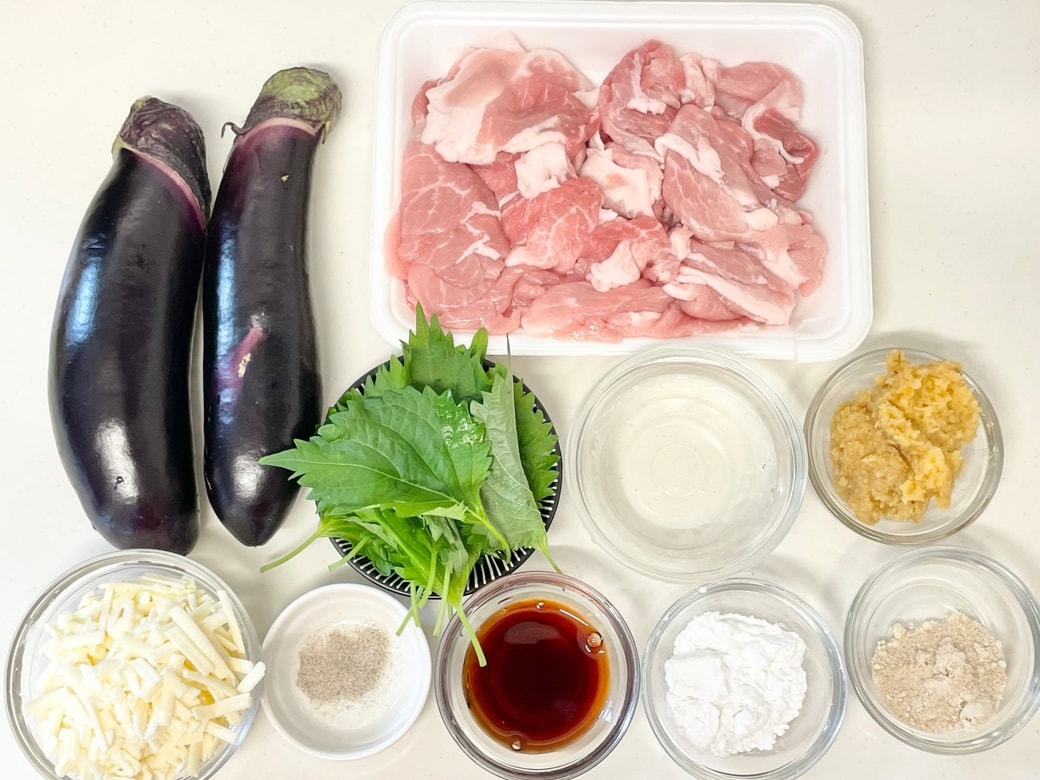 ナス味噌チーズ炒め